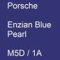 Preview: Porsche, Enzian Blue Pearl, M5D / 1A.